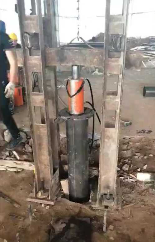 吕梁汾阳钢管桩加固