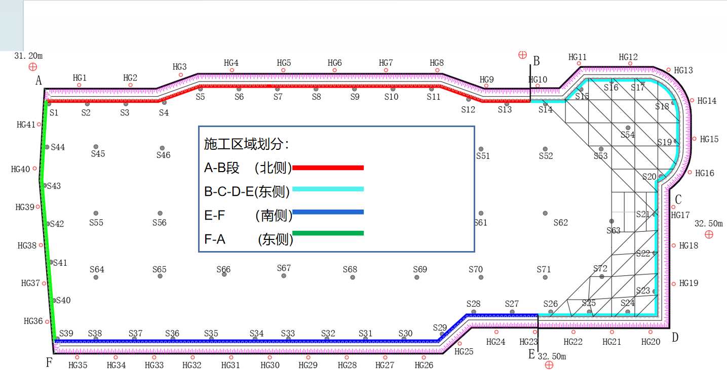 吕梁汾阳基坑支护设计